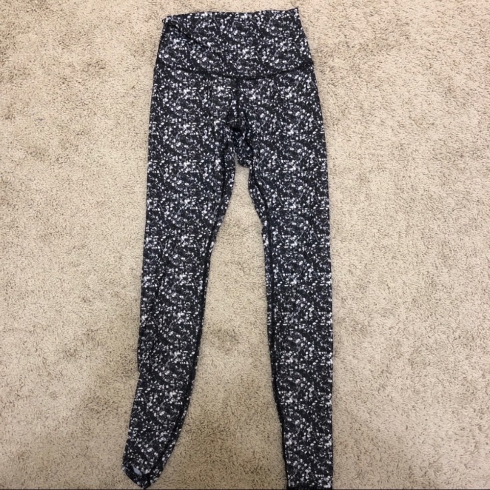 Lululemon Luxtreme Sequin Print Leggings